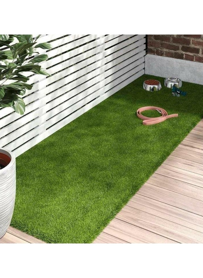 2x1 Meter Artificial Grass Carpet Green For Home Outdoor Front Backyards Garden Decoration Grass