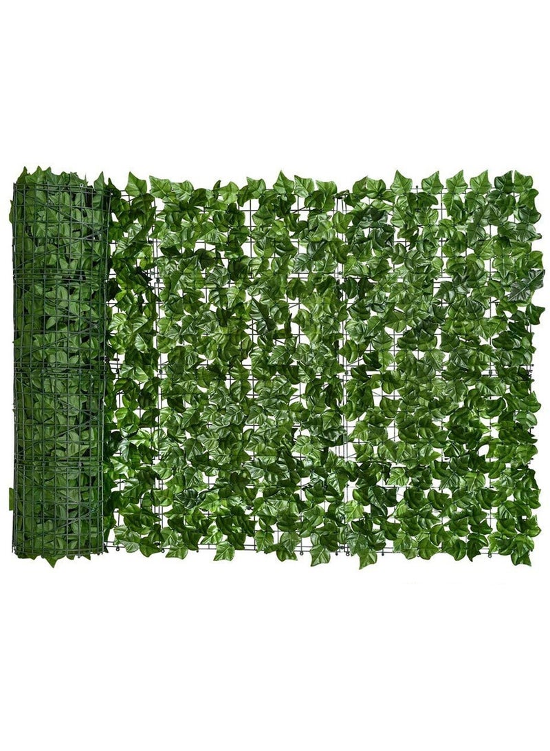 Artificial Ivy Privacy Fence 100x300 Artificial Hedges Fence and Faux Ivy Vine Leaf Decoration For Outdoor Decor Garden Decor