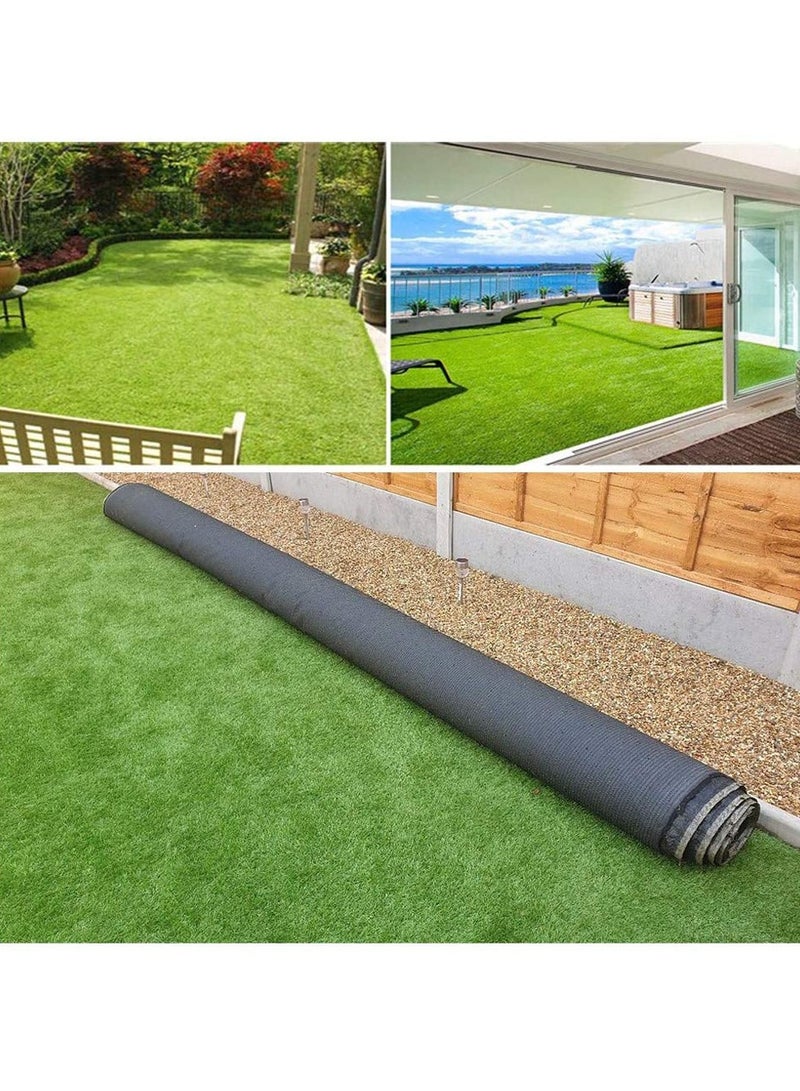 Artificial Grass Carpet Fake Grass Turf Green For Home Outdoor Front Backyards Garden Decoration Grass