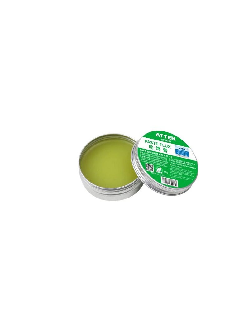 Atten AT-H60 Solder Paste is a high quality soldering material specifically formulated to enhance the efficiency and reliability of soldering processes.