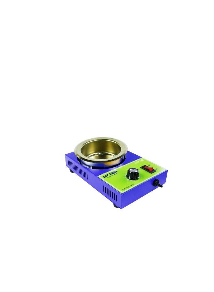 Atten LT-310B Solder Pot is a compact high efficiency tool designed for various soldering applications such as tinning wires dipping components and lead free soldering.