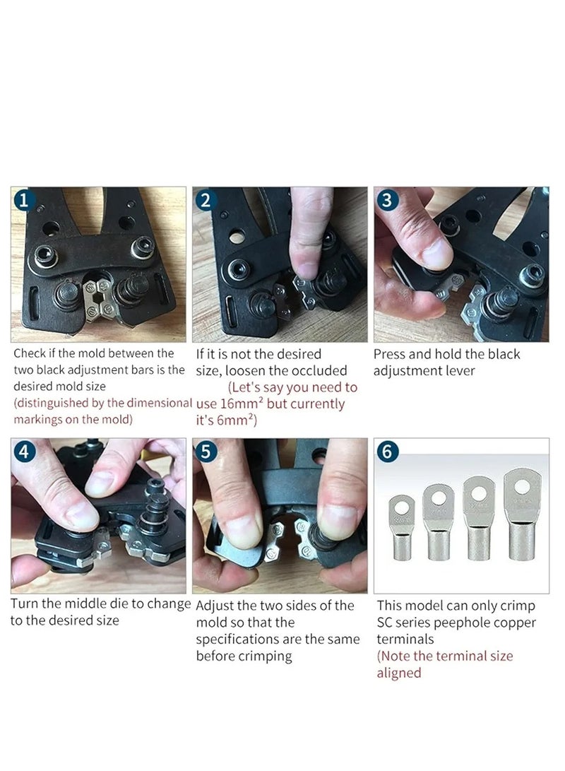 JY0650 Hand Manual Crimping Tool