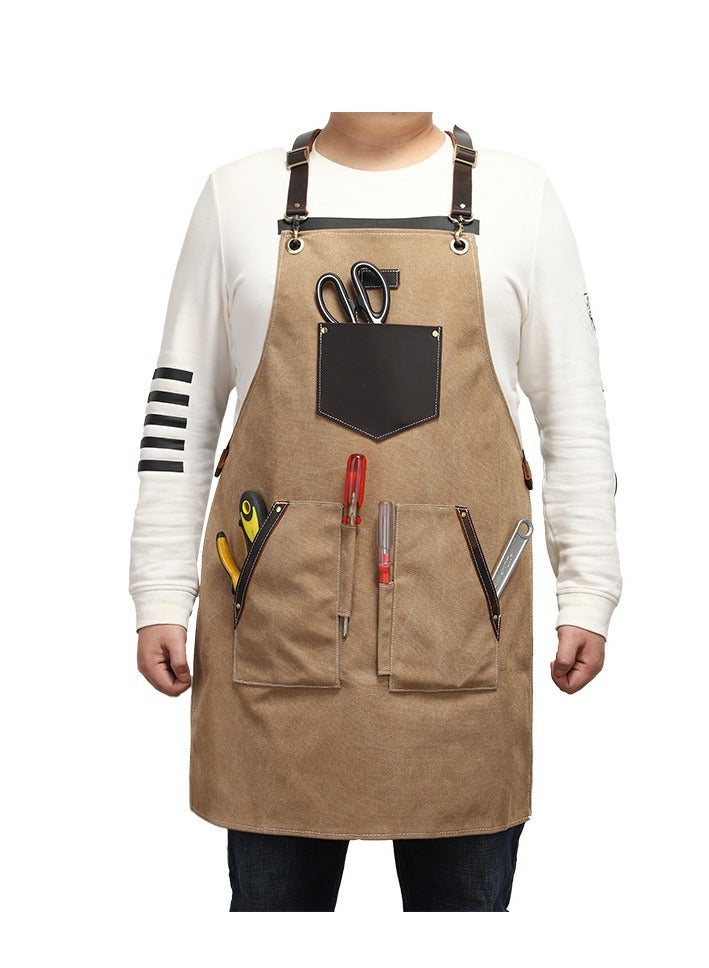 Tool apron mechanic carpenter uniform café uniform tool canvas uniform