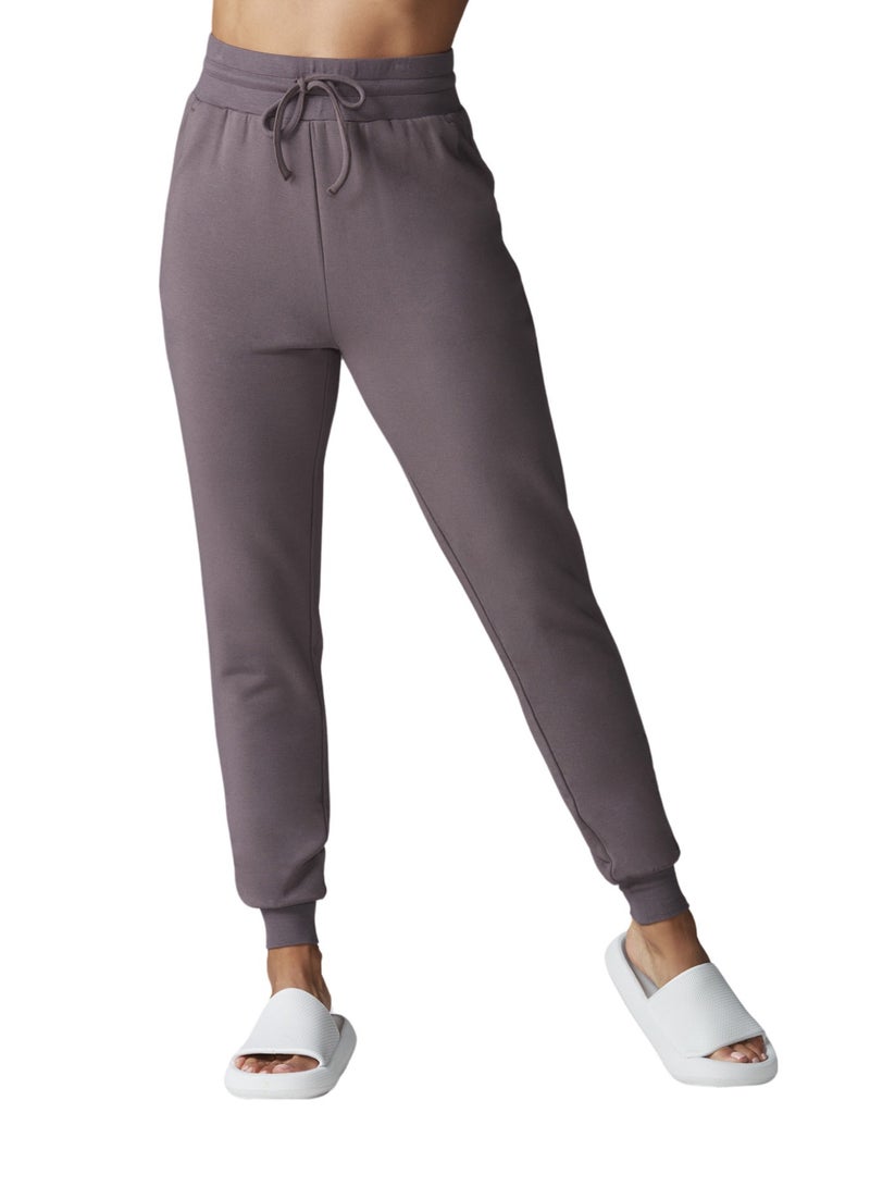 HIGH WAISTED FITTED JOGGER QUARTZ SMALL