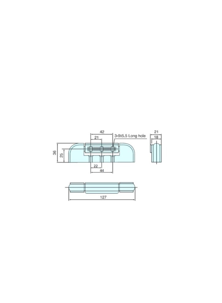 Edgemount Hinges Cold Room Door Hinge Dh 1336 Cx 1336  Yl 1336