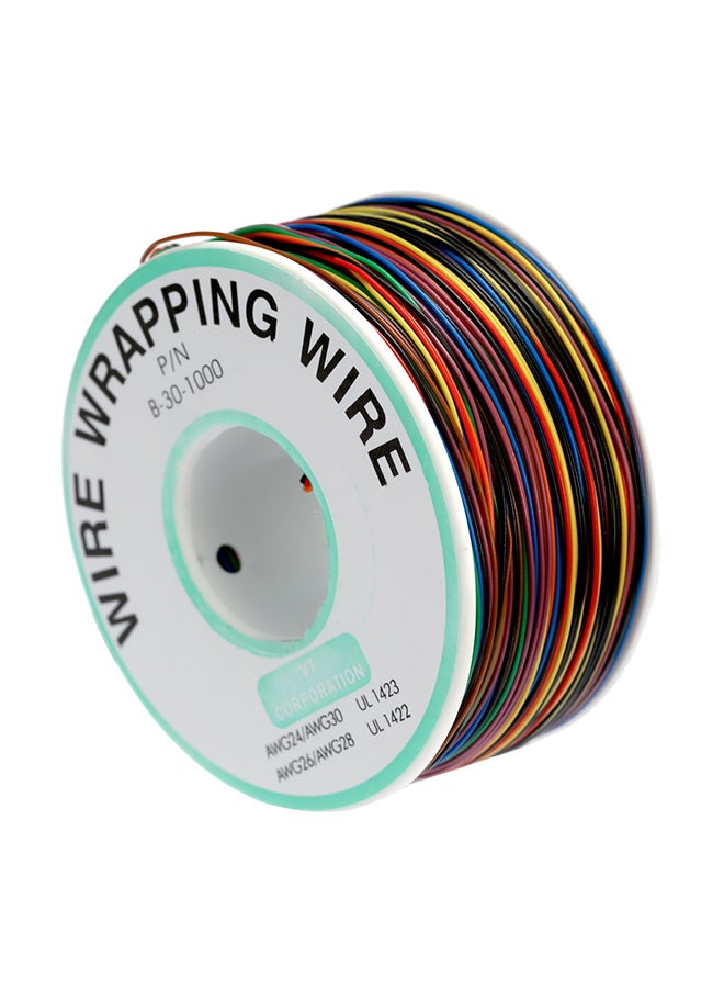 8 Colored Wire Wrap Reel Multicolour 0.168kg