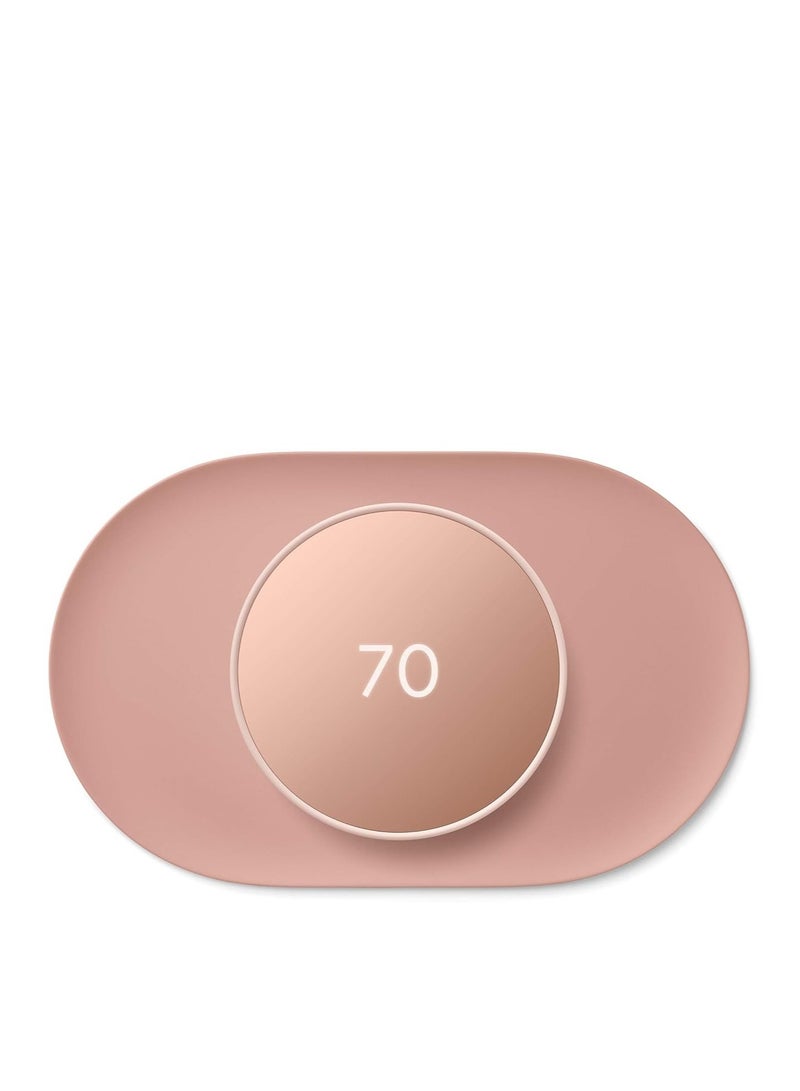 Google Nest thermostat cutting kit pink shell