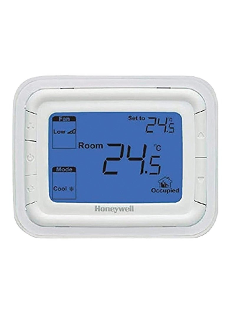 Digital Thermostat (220V, Horizontal, Blue)