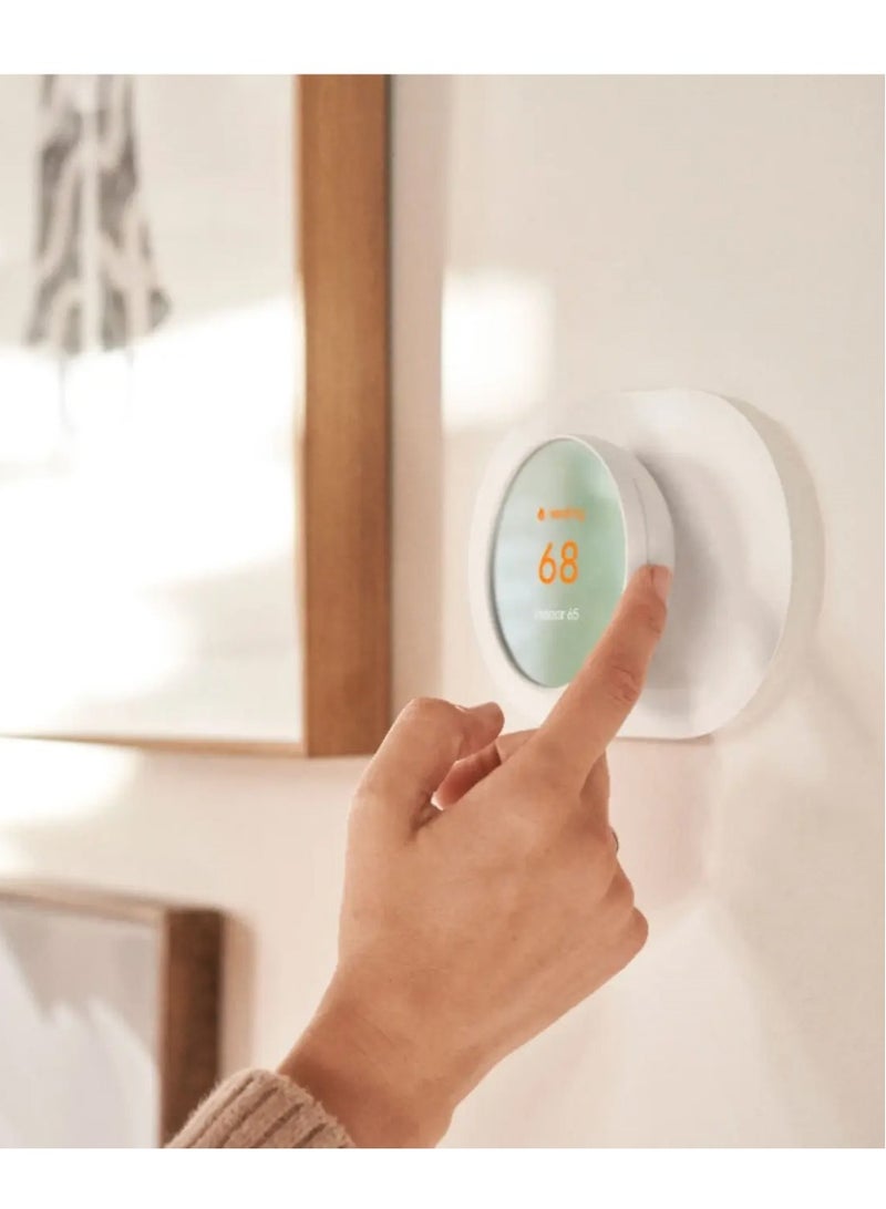 Google Nest GA01837-US Thermostat Trim Kit - Snow
