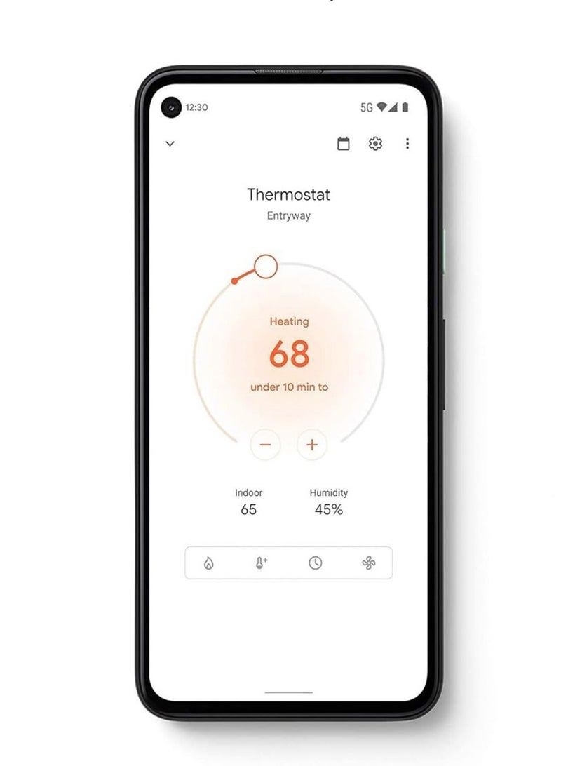 Google Nest GA01837-US Thermostat Trim Kit - Snow