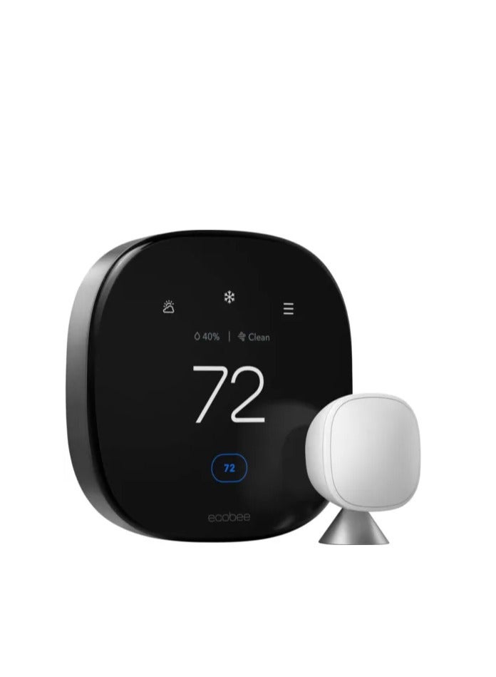 ecobee New Smart Thermostat Premium with Smart Sensor and Air Quality Monitor