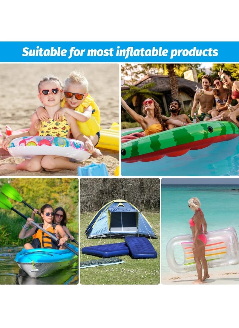 5 Pcs Inflatable Boat Air Pump Adaptors, Multifunctional Air Pump Converter Kit, Standard Conventional Air Pump for Kayak, Stand Up Paddle Board, Inflatable Bed, Inflatable Dinghy