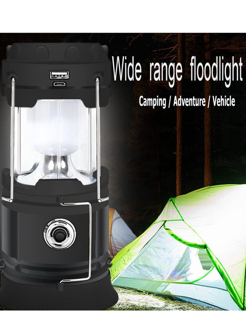 Portable Led Camping Lantern Flashlights Survival Kit For Emergency, Hurricane, Outage