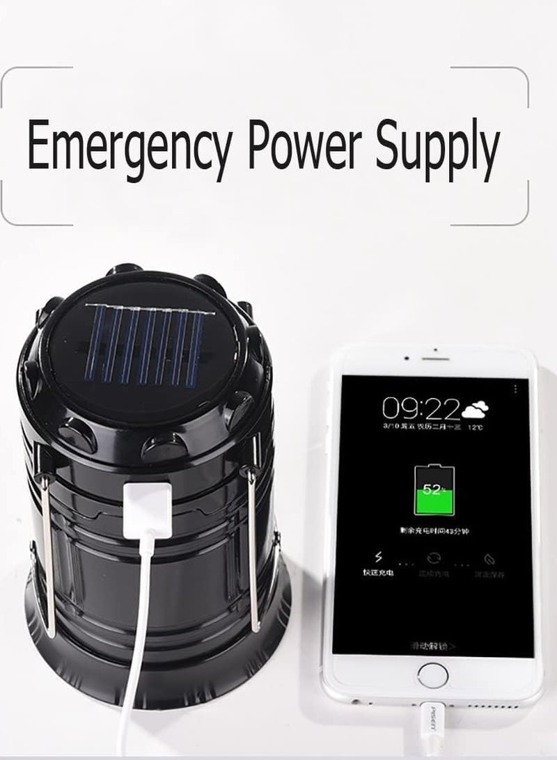 Portable Led Camping Lantern Flashlights Survival Kit For Emergency, Hurricane, Outage