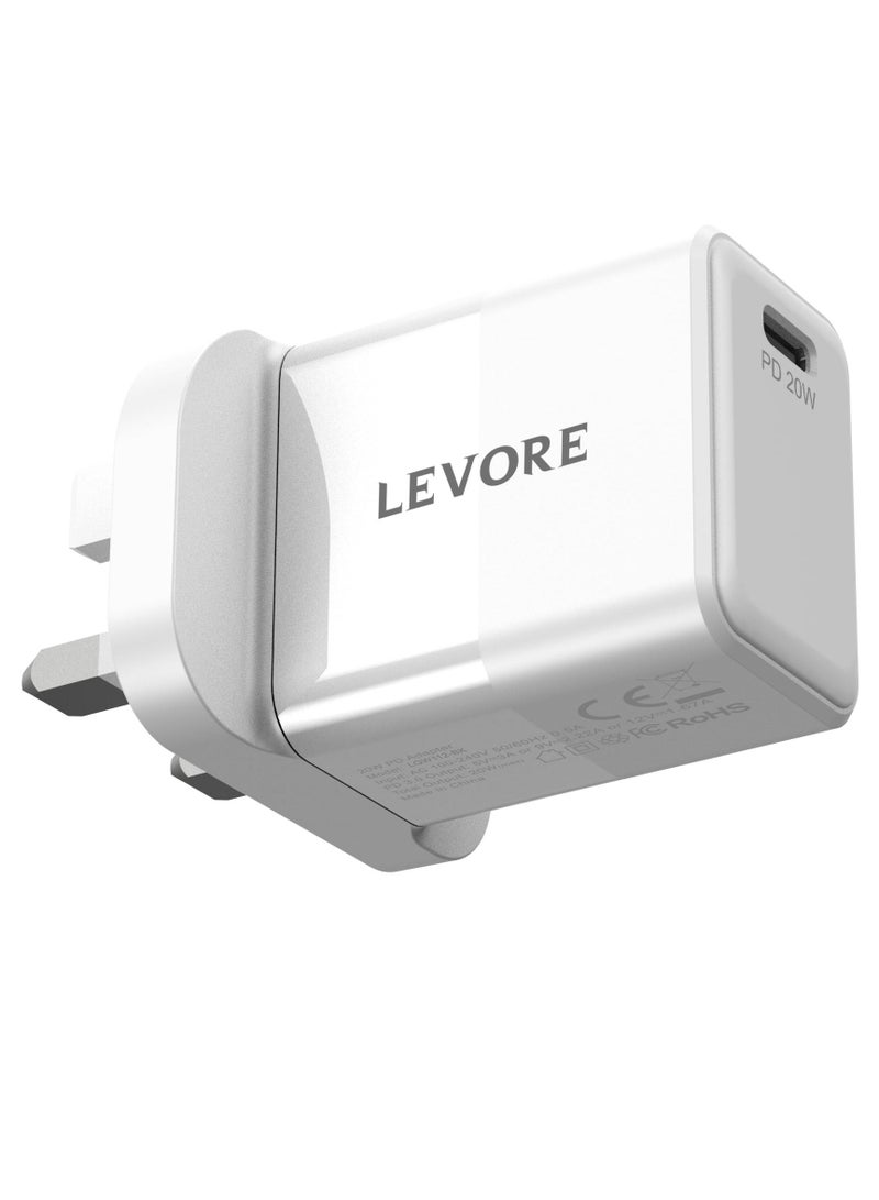 LEVORE WALL CHARGER PD 20 W WHITE