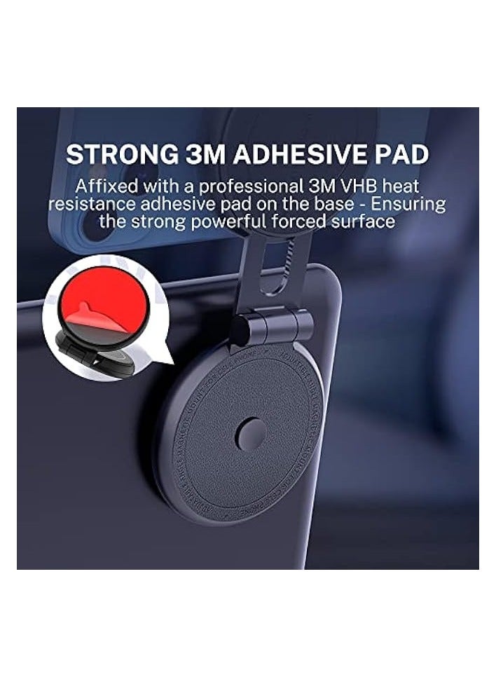 Foldable Magnetic Wireless Car Charger Mount, 15W Fast Charging Magnetic Phone Holder for Tesla Model 3/X/Y/S, Compatible with MagSafe Case and iPhone 12/13/14 Pro Max Mini, 360° Rotation