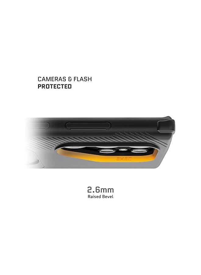 Galaxy S22+ Wallet Case with Credit Card Holder Works with Magnetic Car Vent Mounts Easily Detachable for Wireless Charging Designed for 2022 Galaxy S22 Plus 5G (6.6 Inch) (Black)