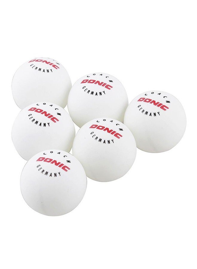 Pack Of 6 Table Tennis Balls