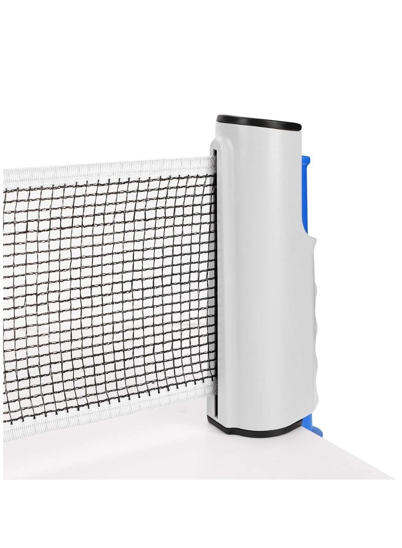 Portable Table Tennis Net | Durable & Easy Setup Table Tennis Accessories | Adjustable Height & Quick Installation for Indoor and Outdoor Use