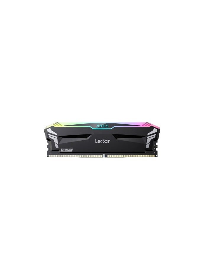 Lexar ARES RGB 32GB (2x16GB) DDR5-6400MHz Desktop Memory Black