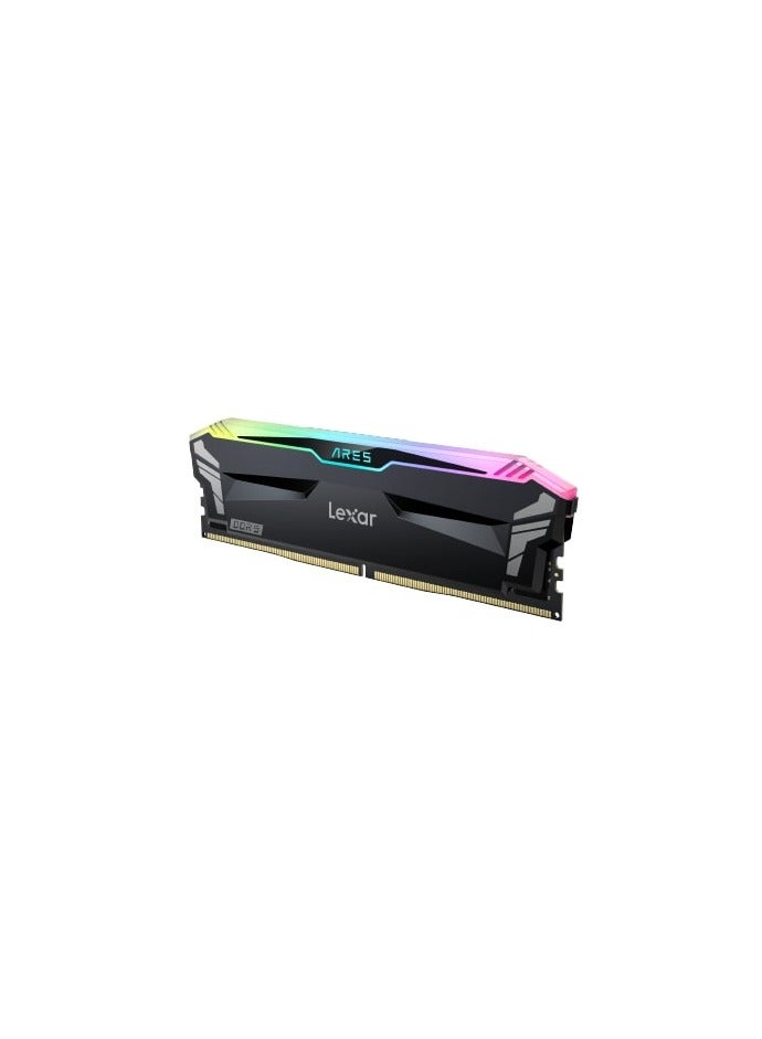 Lexar ARES RGB 32GB (2x16GB) DDR5-6400MHz Desktop Memory Black