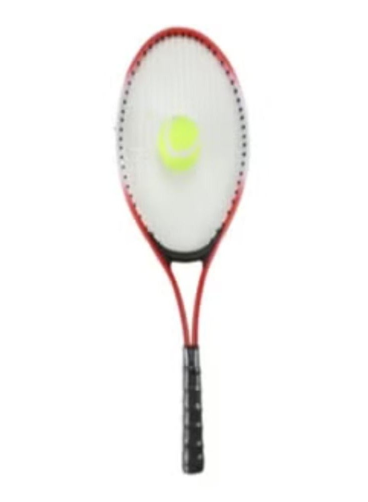 2-Piece Tennis Racket With Ball Set 52.3x22.3centimeter