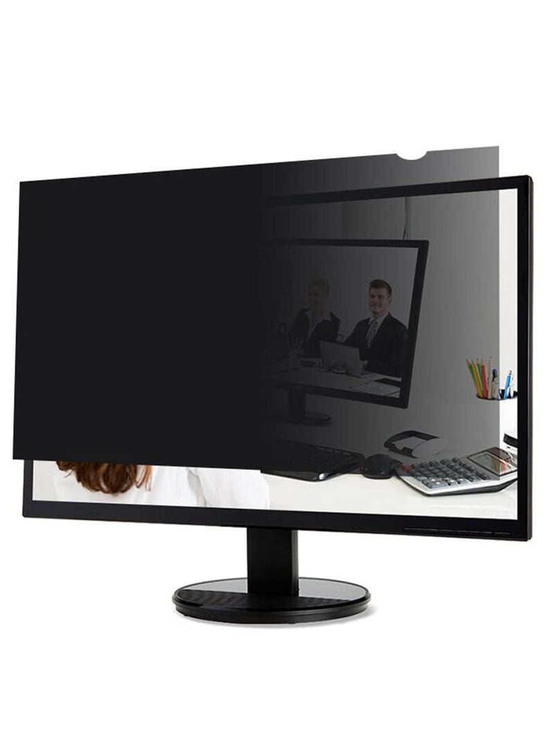 Privacy Screen Filter Reversible High-transmittance 30° Invisible Anti-UV Anti-glare Film for 27'' Monitor with 16:9 Aspect Ratio