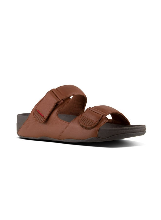 049-217 Fitflop Mens Sandals Gogh Moc Slide L05-277  Dark Tan