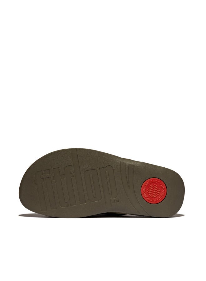 049-808 Fitflop Mens Sandals Freeway III Mens Slide GV4-B77 Olive