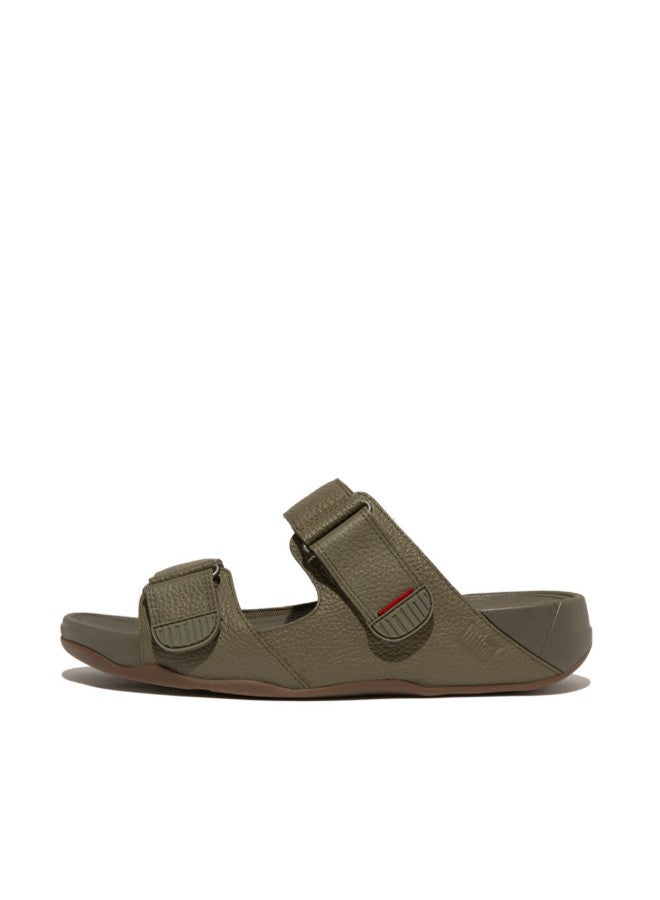 049-809 Fitflop Mens Sandals Gogh Moc Slide L05-B77 Olive
