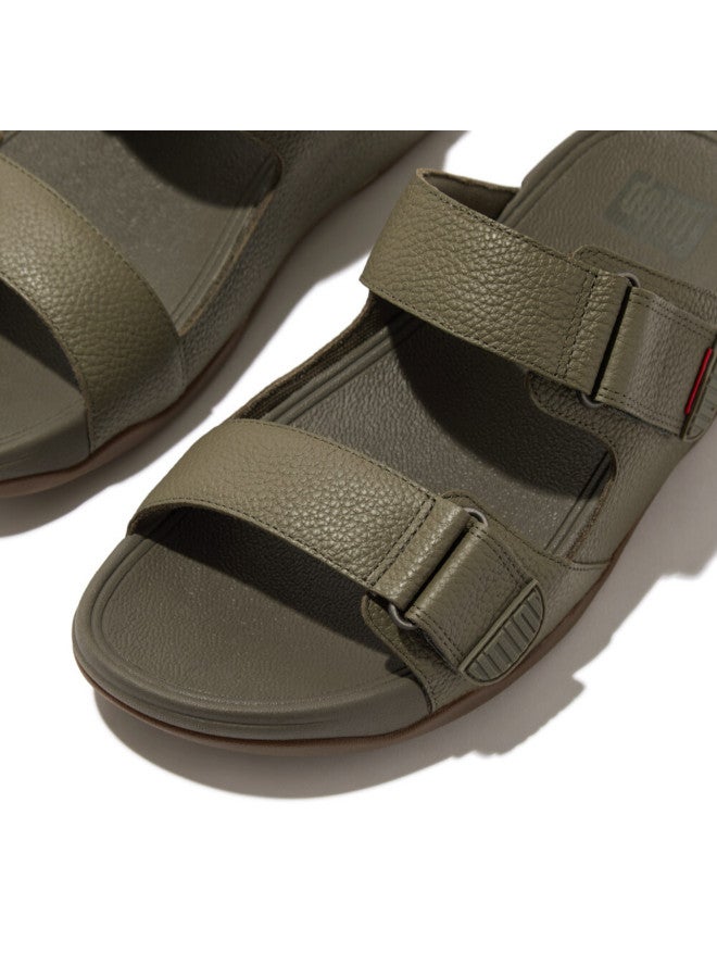 049-809 Fitflop Mens Sandals Gogh Moc Slide L05-B77 Olive