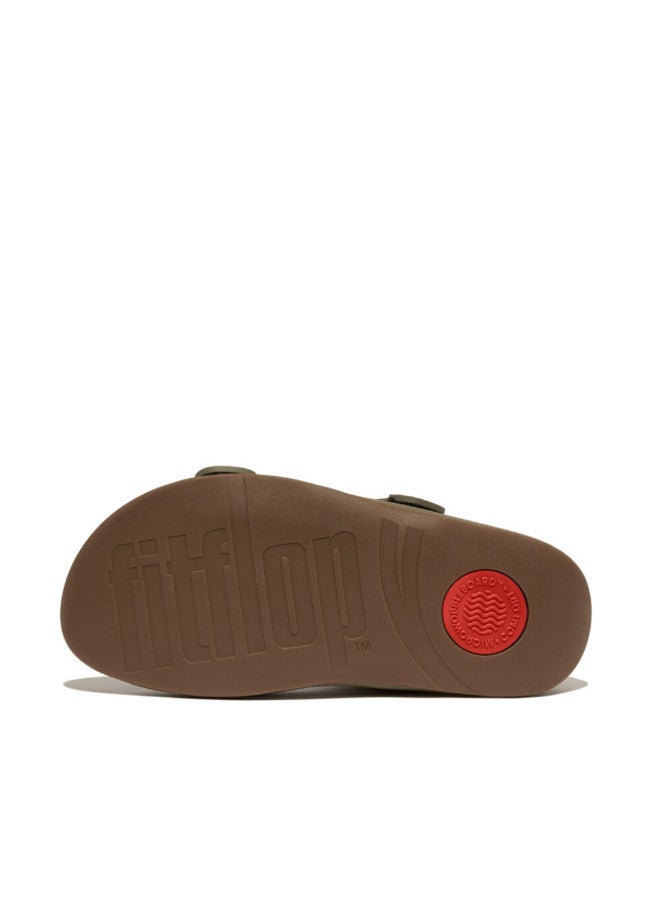 049-809 Fitflop Mens Sandals Gogh Moc Slide L05-B77 Olive