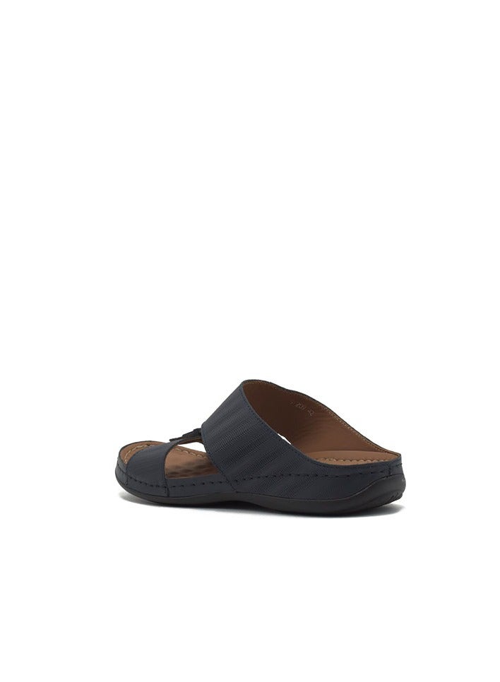 MEN'S LIGHTWEIGHT ARABIC SANDAL SLIP ON TEXTURED