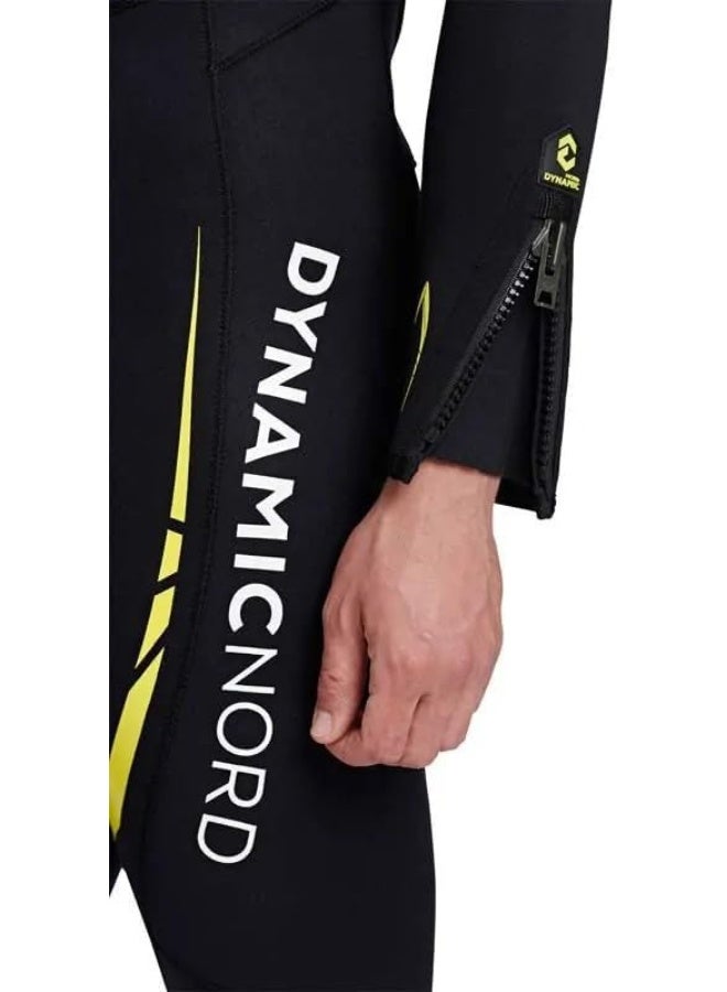 DYNAMIC NORD diving FULLSUIT MEN 3MM SL-31 BLACK/YELLOW