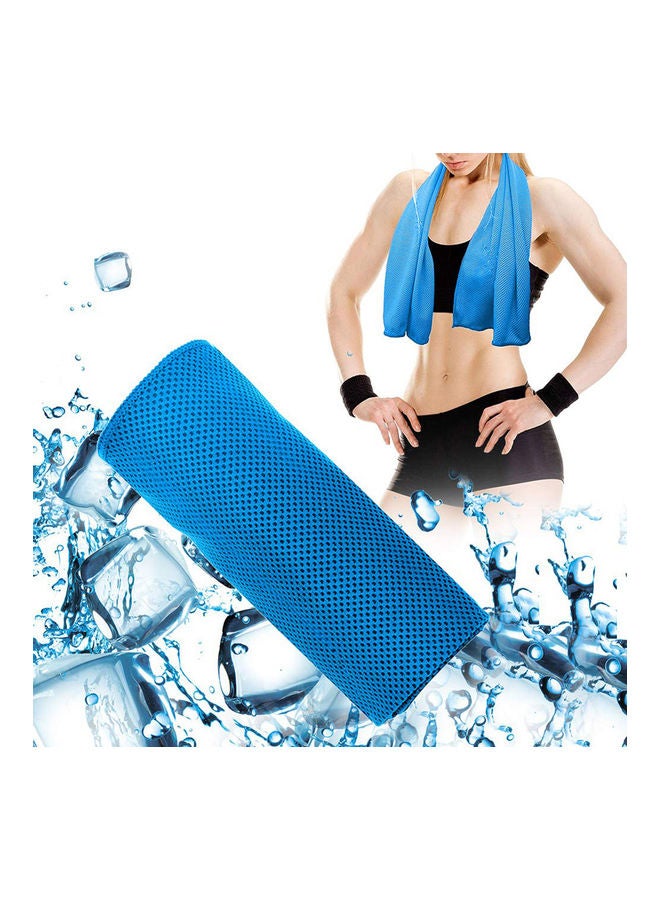 Solid Color Mesh Cooling Towel 20*10*20cm