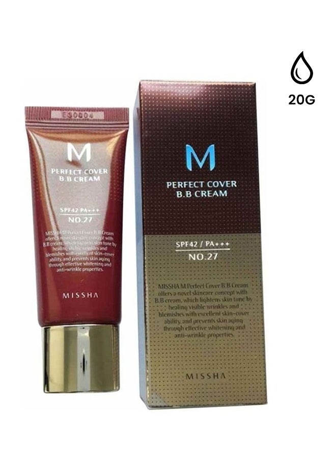 M Perfect Cover BB Cream With SPF42 beige