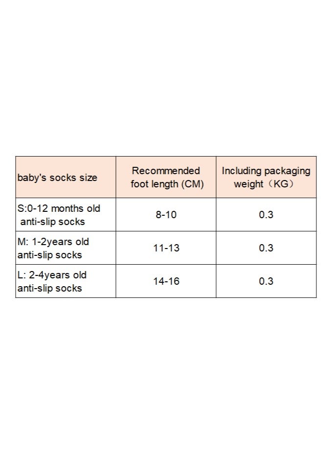 6 Pairs Of Thickened Warm Terry Socks For Infants And Young Children