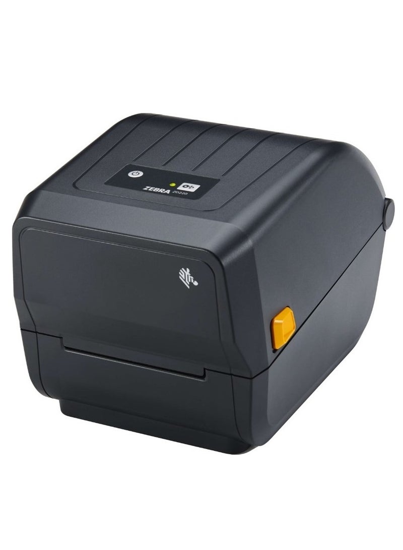 [ZD220T] Barcode Label Printer | Direct Thermal | Thermal Transfer | Resolution 203DPI | USB | Width up to 4 inch | Reliable | Quality Printing That Matches Your Budget Black