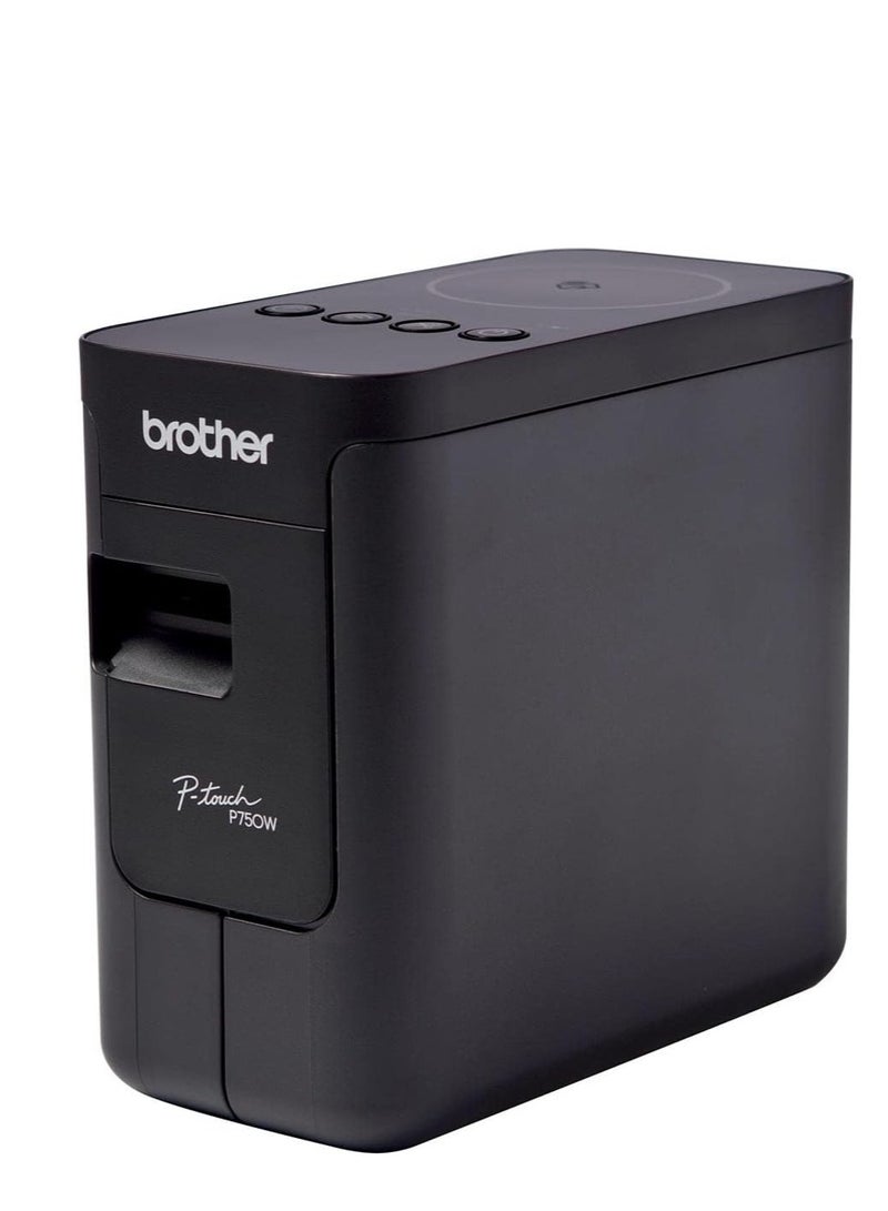 Brother PT-P750W Wireless Label Printer - Black