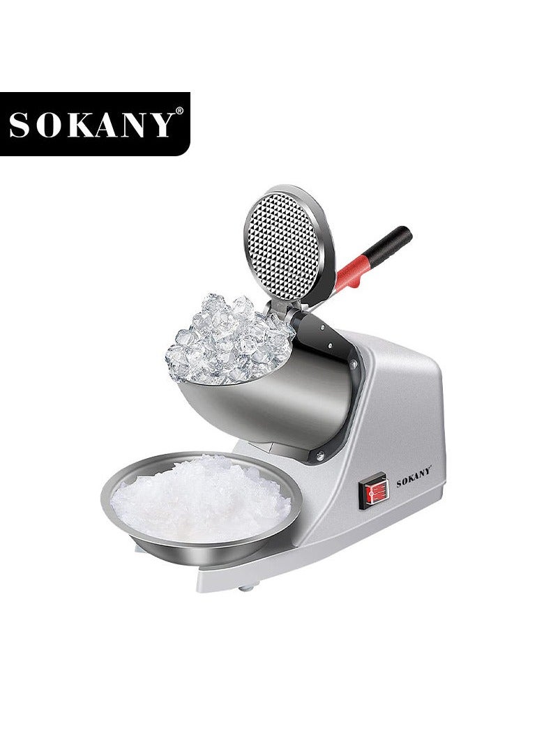 Sokany Products SK-777 Stainless Steel Electric Ice Crusher 300W Food Mixer More Durable and Wear-resistant