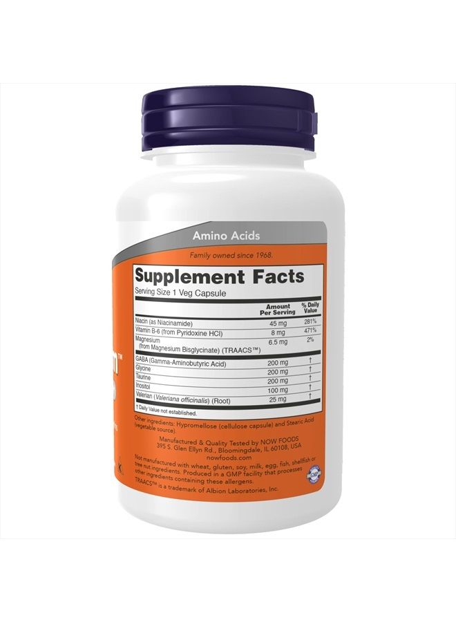 Supplements, True Calm™, Amino Acid blend with B Vitamins & Valerian , 90 Veg Capsules