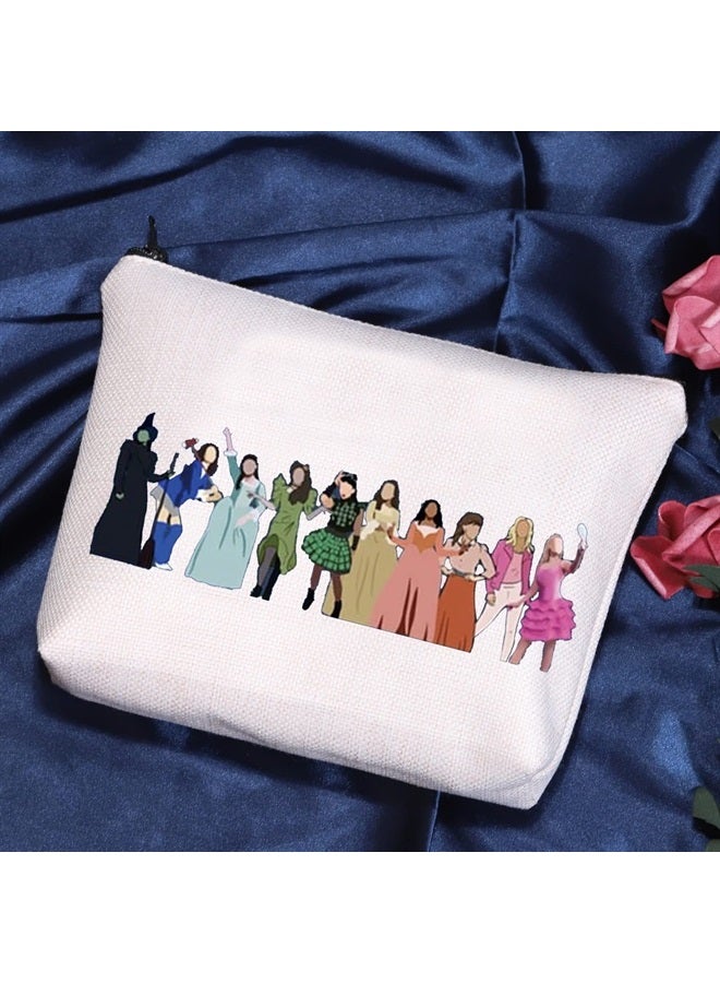 Broadway Girls Gift Broadway Musical Cosmetic Bag Broadway Theatre Lover Gift (Broadway Girls Cosmetic Bag)