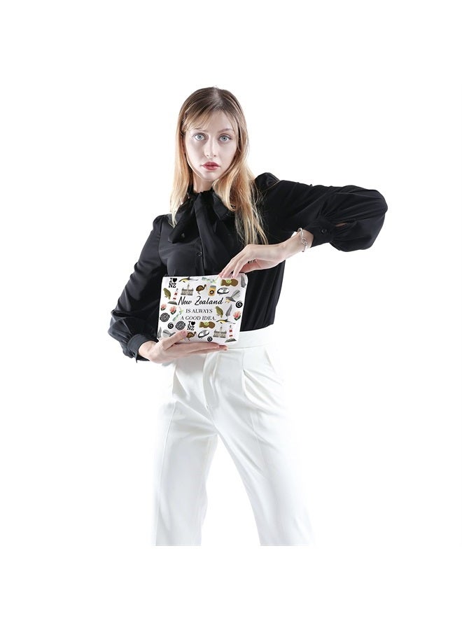 New Zealand Inspired Gift New Zealand Is Always A Good Idea Cosmetic Bag New Zealand Lover Gift (New Zealand Is Always Cosmetic Bag)