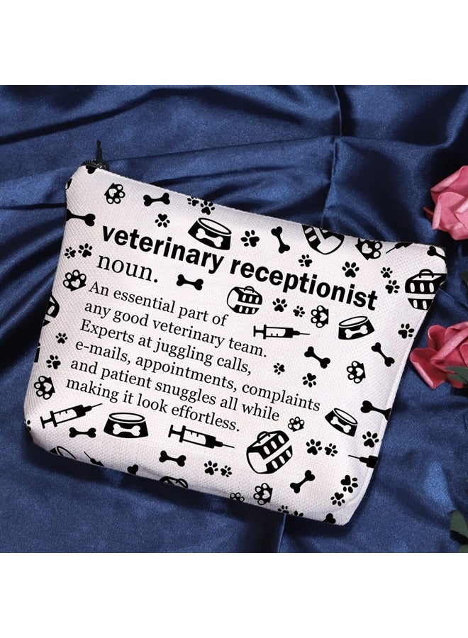 Veterinary Gift Vet Receptionist Definition Cosmetic Bag Vet Clinic Gift (veterinary receptionist Cosmetic Bag)
