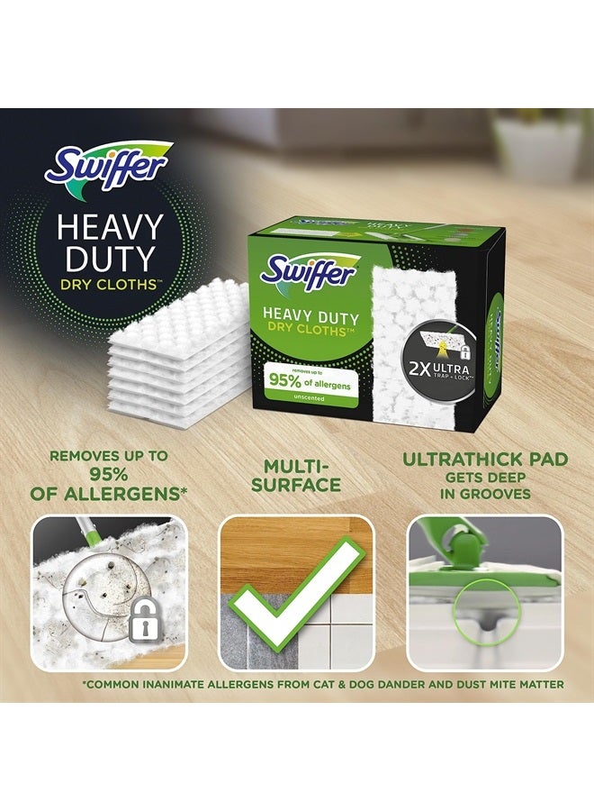 Sweeper Heavy Duty Mop Pad Refills for Floor Mopping and Cleaning, All Purpose Multi Surface Floor Cleaning Product, Original Version, 20 Count (Pack of 2)