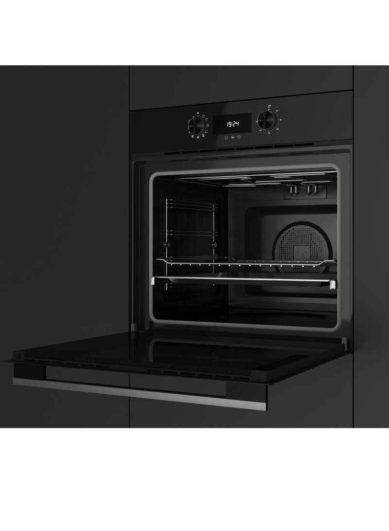 Built-in Multifunction Electric Oven 9 Cooking Functions, A+ Energy, Touch Control Display with Knobs & 5 Cooking Levels HLB 8400 FBK