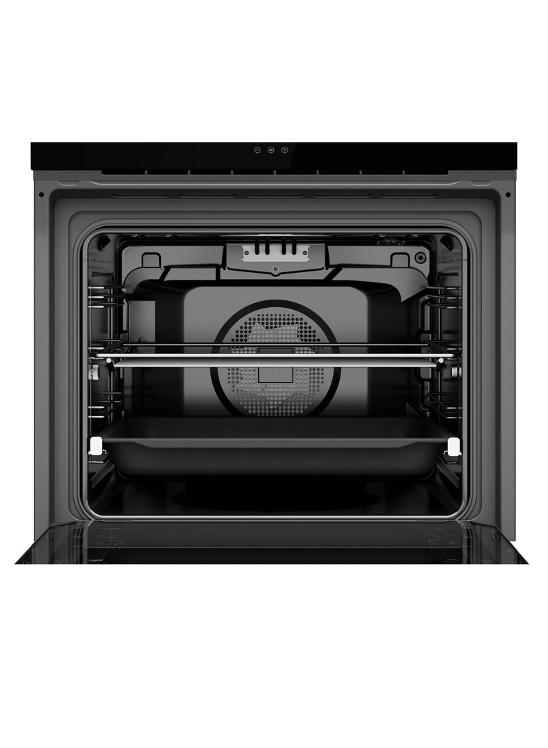 Built-in A+ Multifunction Oven With 6 Cooking Functions, HydroClean® Cleaning System, Touch Control Programmer,71 Litres Capacity in Frameless Design HLB 8300