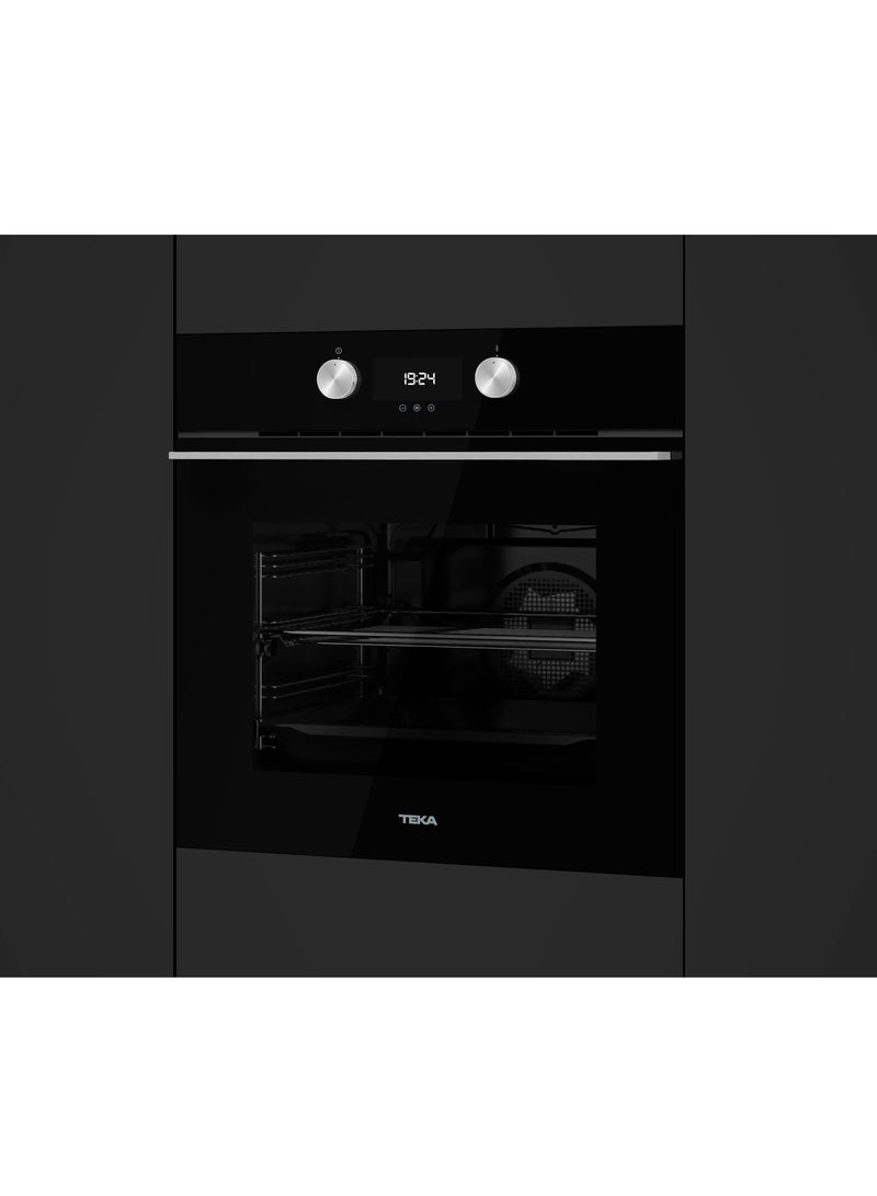 Built-in A+ Multifunction Oven With 6 Cooking Functions, HydroClean® Cleaning System, Touch Control Programmer,71 Litres Capacity in Frameless Design HLB 8300