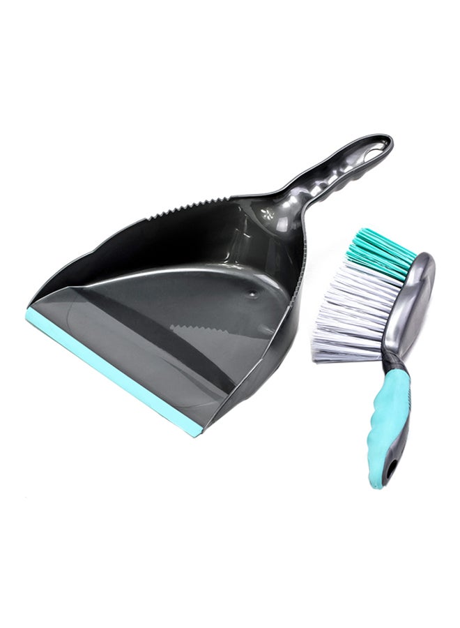 Dust Pan & Brush Premium Quality Cleaning Accessories Elegant Design Gripped Handle Convenient To Use 36X23X11Cm Multicolor Assorted Color