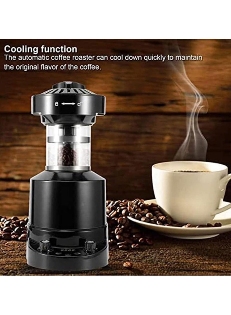 Coffee Roaster Machine, 2100W Home Coffee Bean Roaster Machine, Cold/Hot Air Adjustment, Small Automatic Hot Air Electric Coffee Roaster for Cafe Shop Home, Office